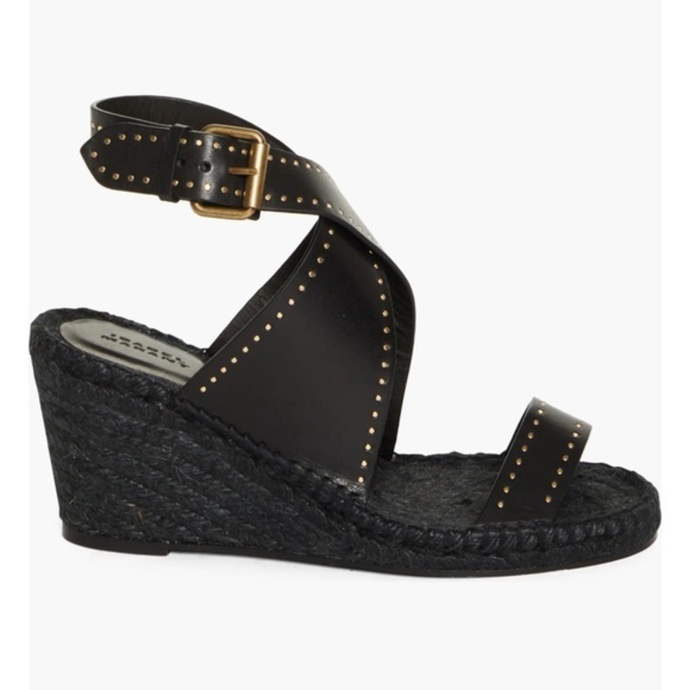 Isabel Marant Iriane‎ studded espadrille sandal size 38EU